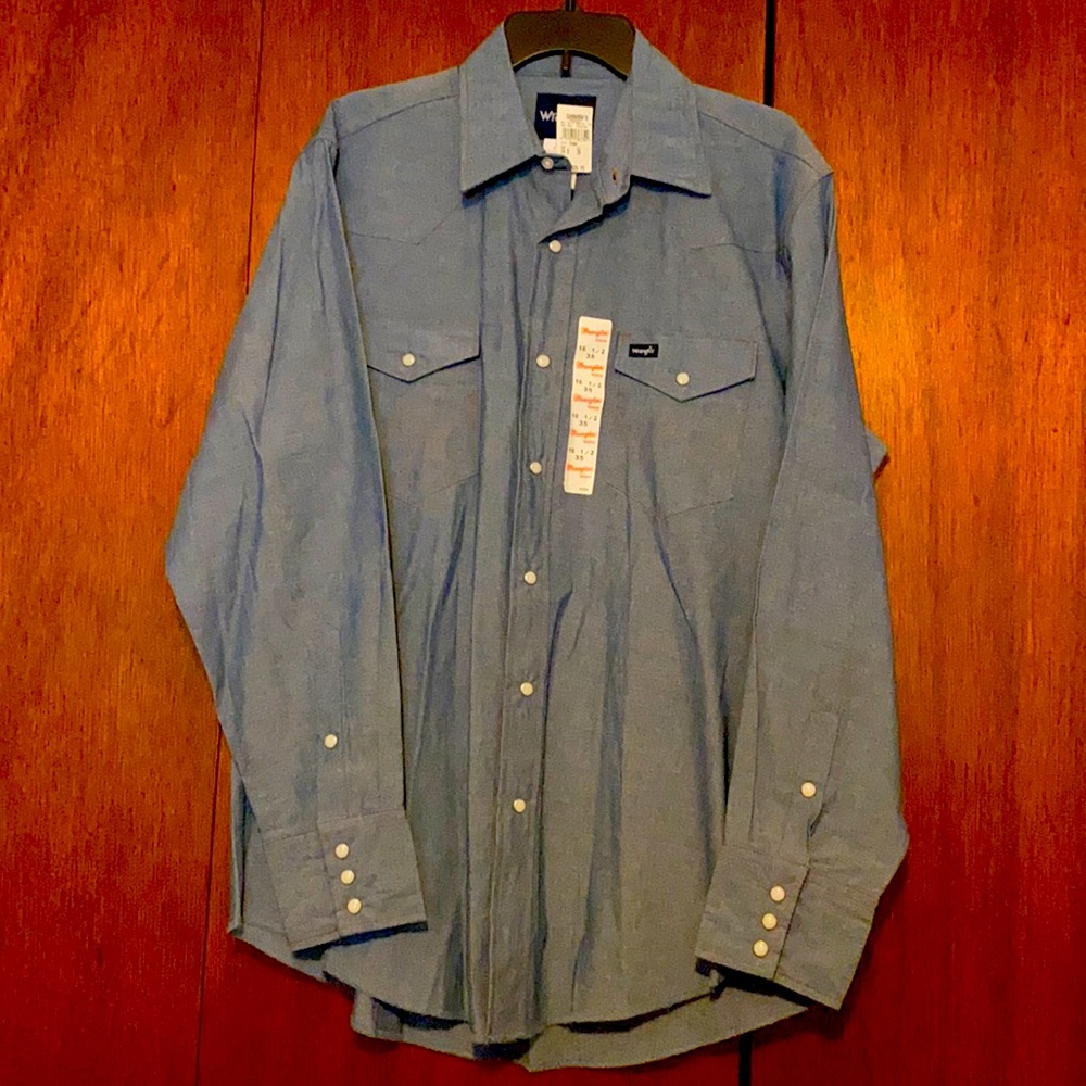 BRAND NEW WRANGLER Men’s long sleeve shirt